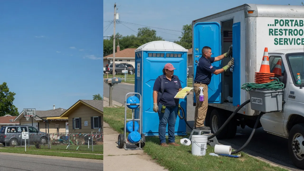 Portable Toilet Rental in Knoxville, IL near me